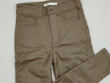 sinsay spodnie bezowe: Spodnie materiałowe damskie, rozmiar XS — 1