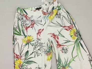 spodnie z szerokimi nogawkami zara: Zara, Spodnie materiałowe damskie, rozmiar M — 1