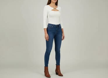 dopasowane bluzki damskie: Bluzka damska, rozmiar L — 1