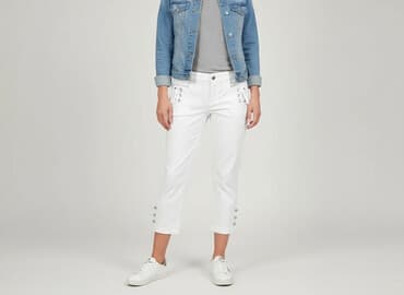 czapka z daszkiem wysoka: Spodnie 3/4 damskie, rozmiar L w lalafo.pl — 6 czapka z daszkiem wysoka: Spodnie 3/4 damskie, rozmiar L — 6