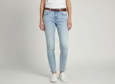 jeansy jasnoniebieskie: Jeansy damskie, rozmiar S — 5