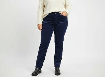 spodnie piżamowe pepco: Bpc bonprix collection, Spodnie materiałowe damskie, rozmiar 5XL — 7