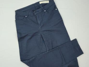 jeansy plus size wysoki stan: Esmara, Spodnie materiałowe damskie, M — 1