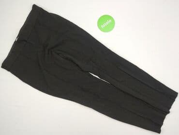 legginsy damskie marszczone: H&M, Spodnie materiałowe damskie, M — 2