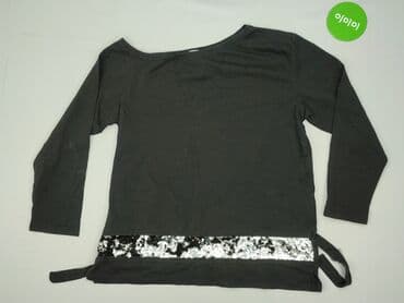 srebrne bolerko do sukienki: AWSARRE, Bluzka damska, rozmiar L — 4