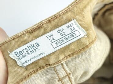 woskowane spodnie bershka: Bershka, Брюки жіночі, розмір XS — 4