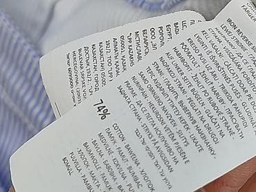 spodnie jeans drill: Sinsay, Spodnie materiałowe damskie, rozmiar M — 6