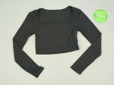 czarne t shirty basic: Women's blouse, size S (EU 36) — 2