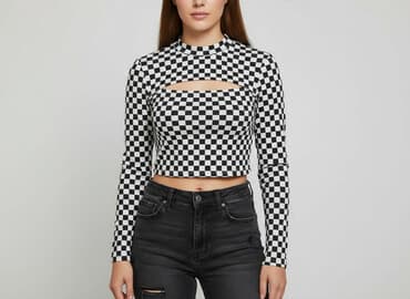 obcisly top: FB Sister, Top damski, rozmiar L — 7