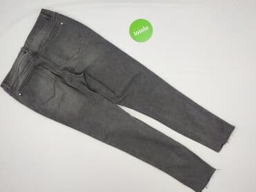 deichmann srebrne buty: Jeansy damskie, rozmiar L — 3