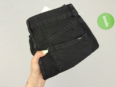 spódnice czarne jeansowe: Bershka, Spódnica damska, rozmiar XS — 6