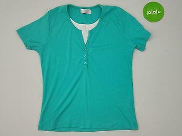 białe t shirty basic: T-shirt damski, rozmiar L — 2