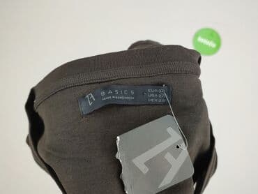 zara koszulka z prążkowanej dzianiny: Zara, Top damski, rozmiar M — 4