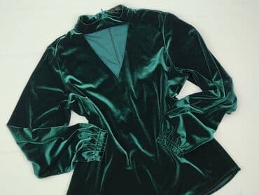 bluzki welurowe damskie allegro: Blu, Bluzka damska, rozmiar XL — 1