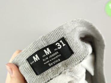 spodnie dresowe regular fit: Bershka, Spodnie dresowe damskie, rozmiar M — 4