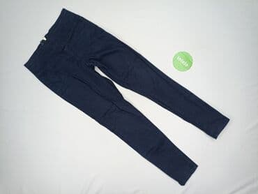 legginsy damskie niebieskie: Pieces, Legginsy Eleganckie damskie, rozmiar S — 2