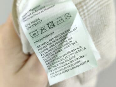 krótkie spodenki robocze strauss: H&M, Spodnie materiałowe damskie, rozmiar M — 6