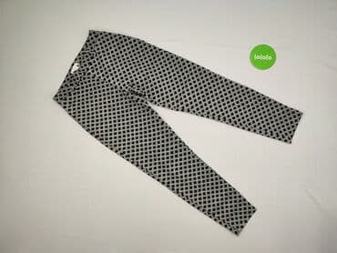 sukienka w geometryczne wzory h m: H&M, Material trousers for women, size XS (EU 34) — 2