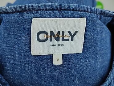 kurtka flek h: ONLY, Kurtka jeansowa damska, rozmiar S — 4