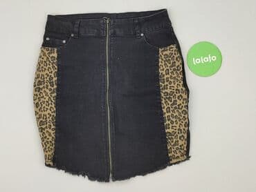 spódniczka dżinsowe z wysokim stanem: Beloved, Spódnica damska, rozmiar S — 2