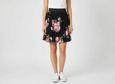 spódnice midi plisowane czarne: Spódnica damska, rozmiar S — 5