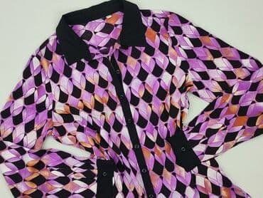 koszula damska w geometryczne wzory: Women`s shirt, size M — 1