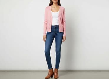 sweter z angory h m: H&M, Kardigan damski, rozmiar M — 7