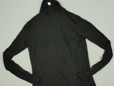 niebieski golf damski: H&M Basic, Golf damski, rozmiar S — 1