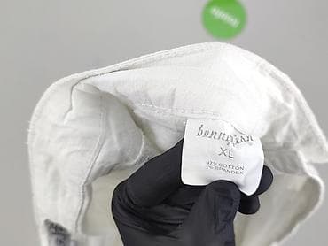 obcisla biale bluzki: Benvado, Spodnie 3/4 damskie, rozmiar XL — 5