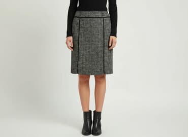 plisowane spódnice szara: Spódnica damska, rozmiar L — 7