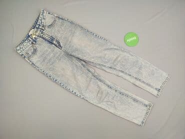 woskowane spodnie z wysokim stanem h m: H&M, Джинси жіночі, розмір S — 3