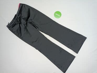 spodnie czarne damskie z niskim stanem: St. Bernard, Spodnie materiałowe damskie, rozmiar M — 3