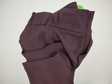 bordowy: F&F, Spodnie materiałowe damskie, rozmiar XL — 5