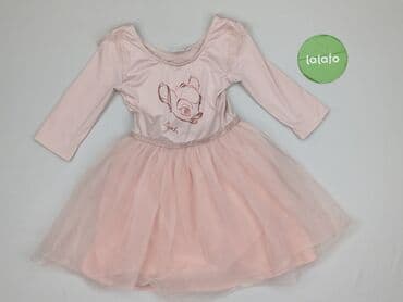 biala sukienka h: Dress, Disney, 7 years, 116-122 cm, condition - Very good — 2