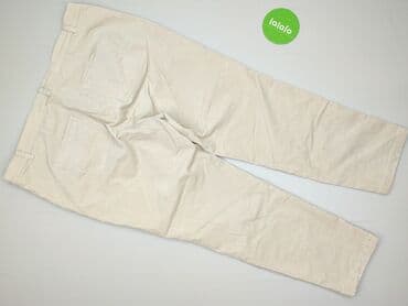 Women: Olsen, Material trousers for women, size 4XL (EU 48) — 3