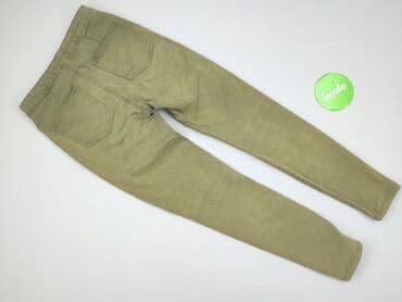 woskowane legginsy z wysokim stanem zara: H&M, Material trousers for women, size S (EU 36) — 3