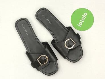 sandały gino rossi z cwiekami: Sinsay, Klapki damskie, rozmiar 41 — 2