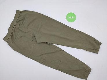 spodnie cargo dresowe: ONLY, Spodnie materiałowe damskie, rozmiar M — 5