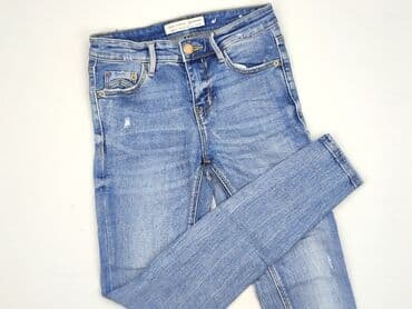 spódnice mini stradivarius: Stradivarius, Jeansy damskie, rozmiar XS — 1