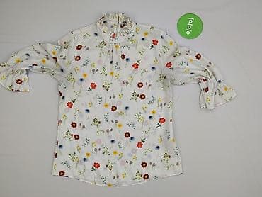 biala bluzka: Peacocks, Bluzka damska, rozmiar S — 2