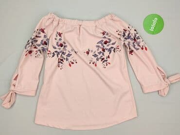 bluzki hiszpanki w kwiaty: Bluzka damska, rozmiar S — 2