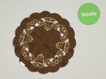 zasłony lidl: Serwetka 25 x 25, kolor - Brązowy, stan - Idealny — 4