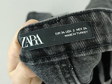 mom jeans plus size: Zara, Jeansy damskie, rozmiar XS — 3