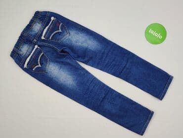 topy stradivarius: Spodnie jeansowe, Niebieski Księżyc, 8 lat, 122/128, stan - Bardzo dobry — 3