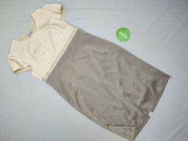 klapki hermes bezowe: Stefanel, Sukienka damska, rozmiar 2XL — 2