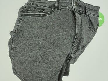 szorty jeansowe damskie szare: Denim, Szorty damskie, rozmiar M — 5