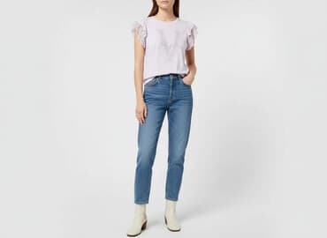 liliowa bluza damska: New Collection, Bluzka damska, rozmiar S — 6