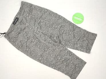 Women: Nicowa, Material trousers for women, size M (EU 38) — 2