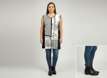 bonprix tuniki wizytowe: Z BIZ, Tunika damska, rozmiar XL — 7