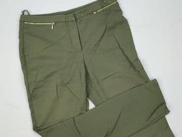 Women: Material trousers for women, size XL (EU 42) — 1